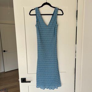 Jones New York Signature 100% Silk Print Sheath Dress, 10